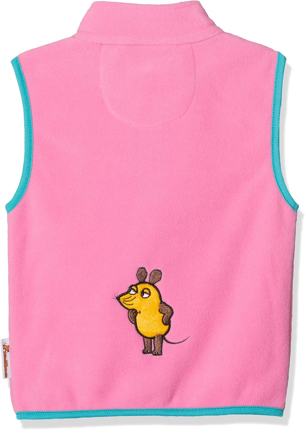 Playshoes Unisex Kinder Fleece Weste Outdoor-Oberteil 104 Pink die Maus, 104 Pink die Maus