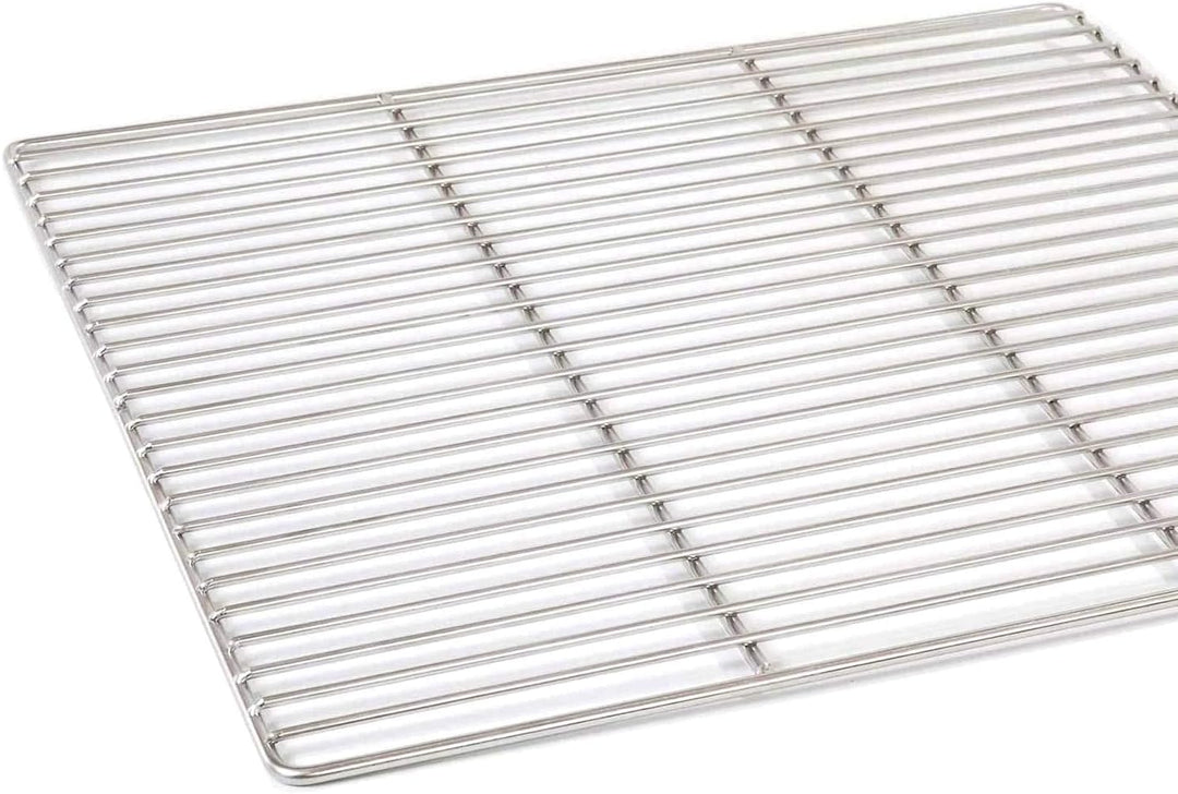 Grillrost 40 x 40 cm aus Edelstahl rostfrei und elektropoliert