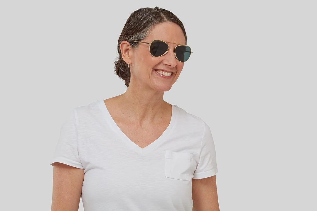 ThinOptics Ultradünne Polarisierte Sonnenbrille – 100% UV-Schutz – Unisex für Damen und Herren, inkl