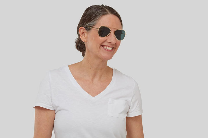 ThinOptics Ultradünne Polarisierte Sonnenbrille – 100% UV-Schutz – Unisex für Damen und Herren, inkl