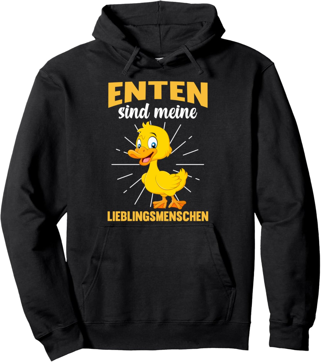 Ententeich Ente Enten Pullover Hoodie