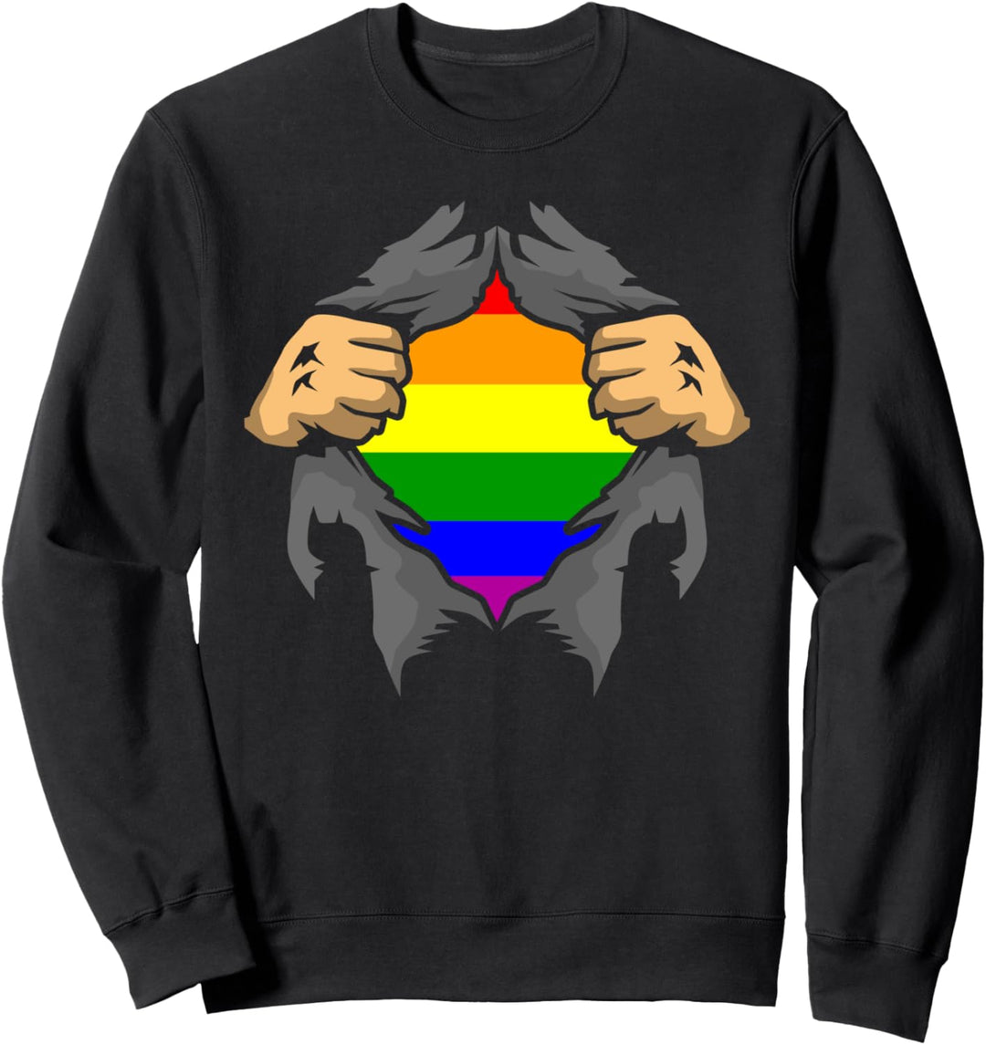 Pride - LGBTQ: Schwule und Lesben - Pride Inside Sweatshirt