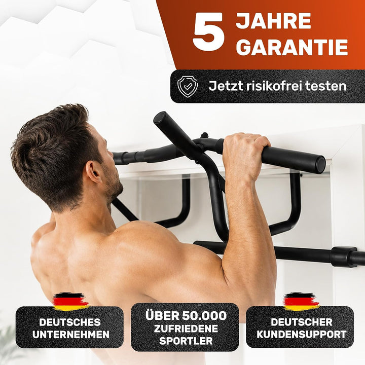 [NEU] Klimmzugstange Türrahmen [Klimmzugstange ohne Schrauben] Fitness Stange Pull Klimmzugstange Tü