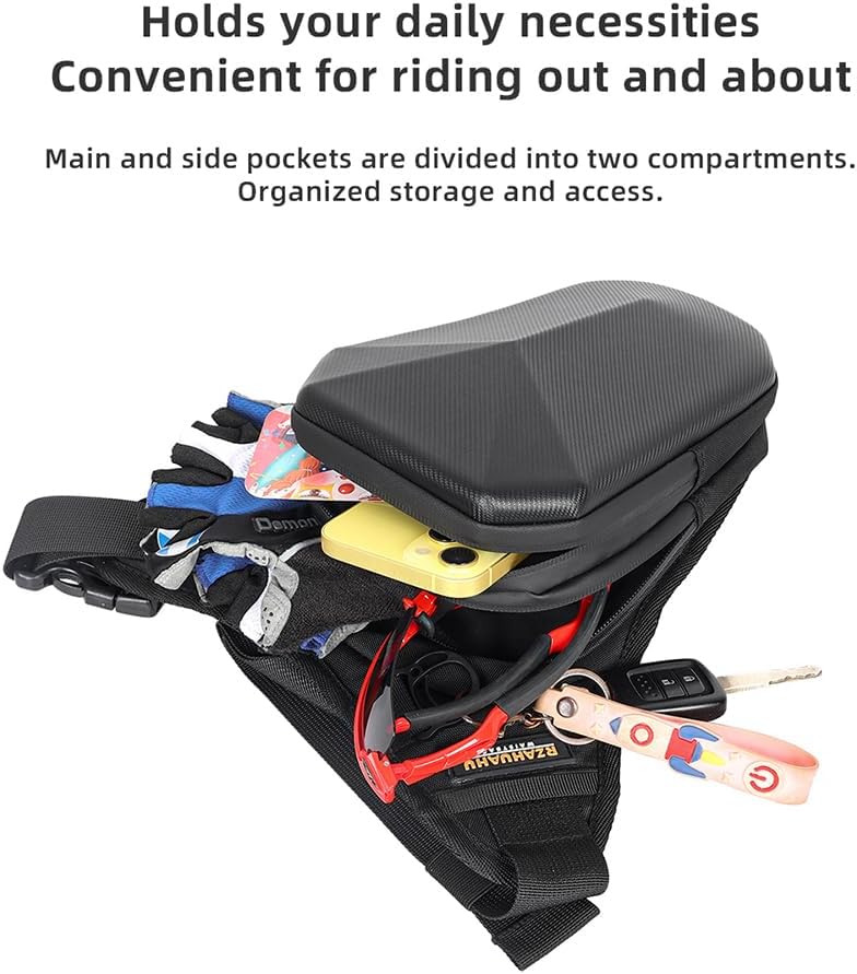 Oberschenkeltasche und Beintasche für Herren und Damen, Sport Beintasche für Laufen, Radfahren, Moto