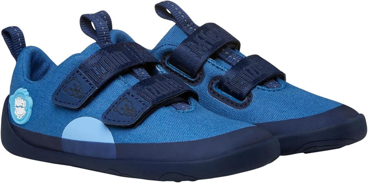 Affenzahn Barfussschuh Baumwolle Lucky Klettverschluss Vegan rutschfest Flexibel Reflektierend für d