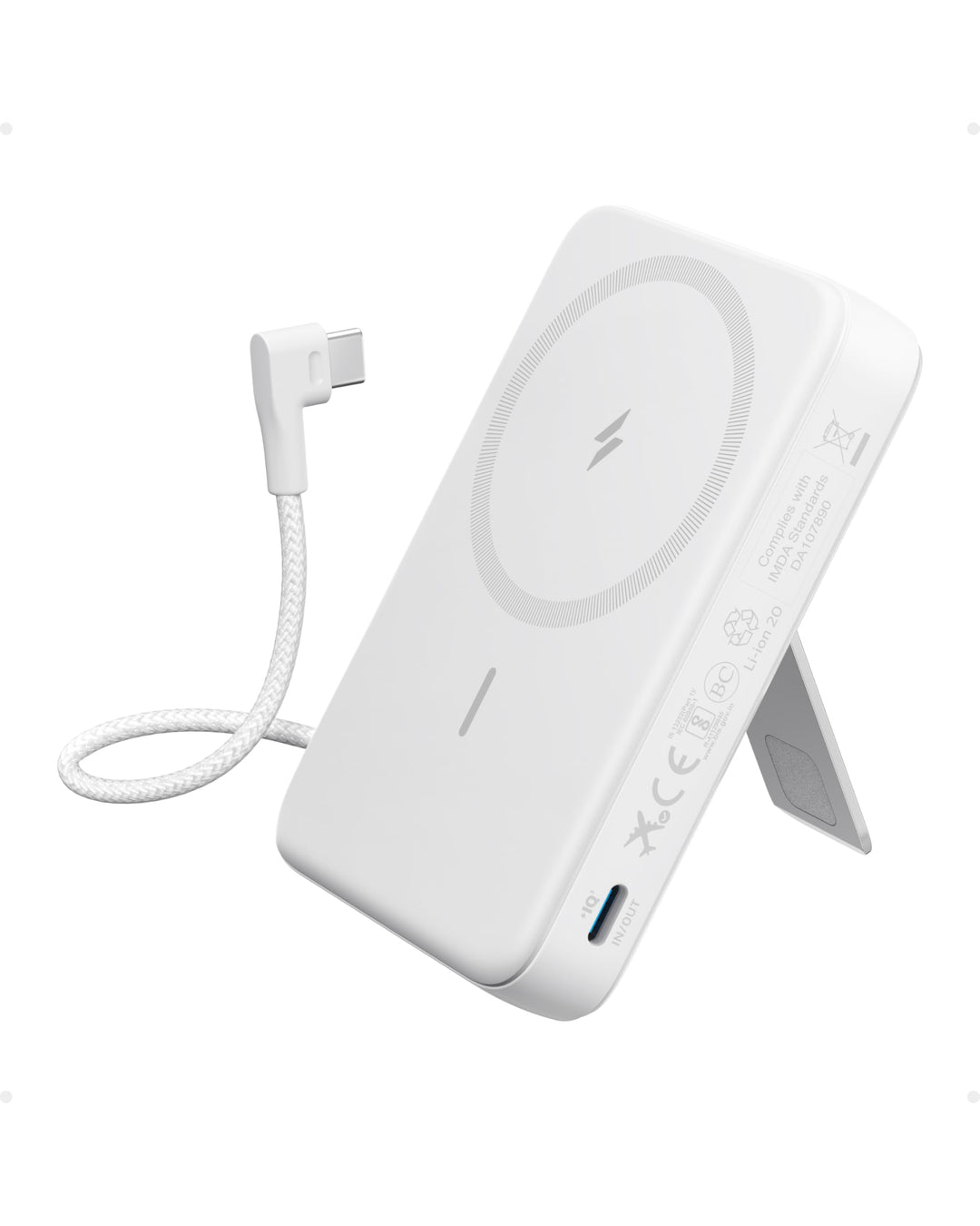 Anker Zolo magnetische Powerbank, 10.000mAh kabelloses tragbares Ladegerät mit 30W Max. Schnellladen