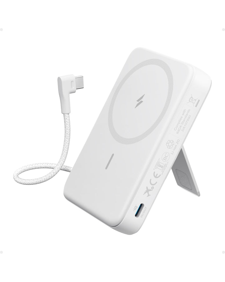 Anker Zolo magnetische Powerbank, 10.000mAh kabelloses tragbares Ladegerät mit 30W Max. Schnellladen
