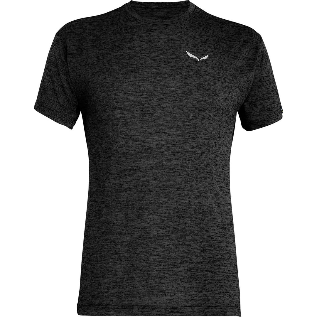 Salewa Puez Melange Dry T-Shirt Herren, Black Out Melange