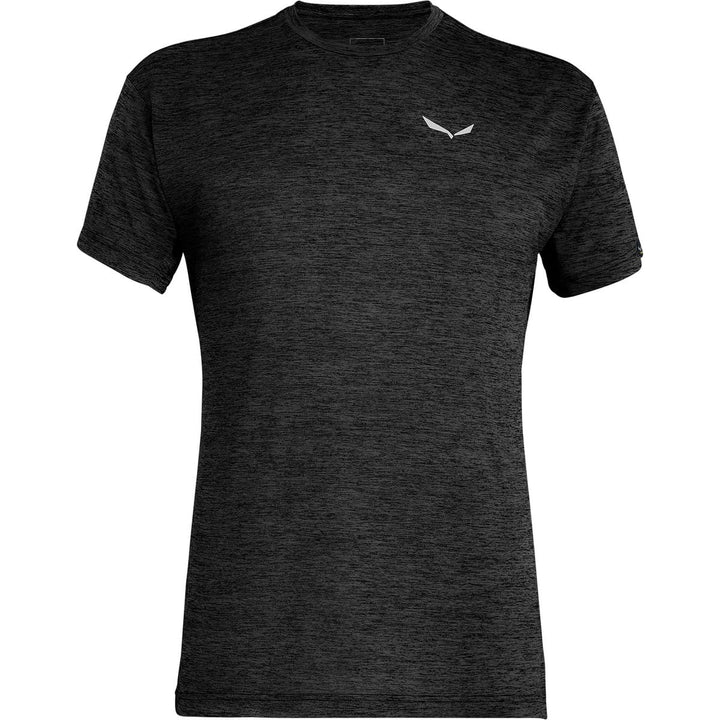 Salewa Puez Melange Dry T-Shirt Herren, Black Out Melange
