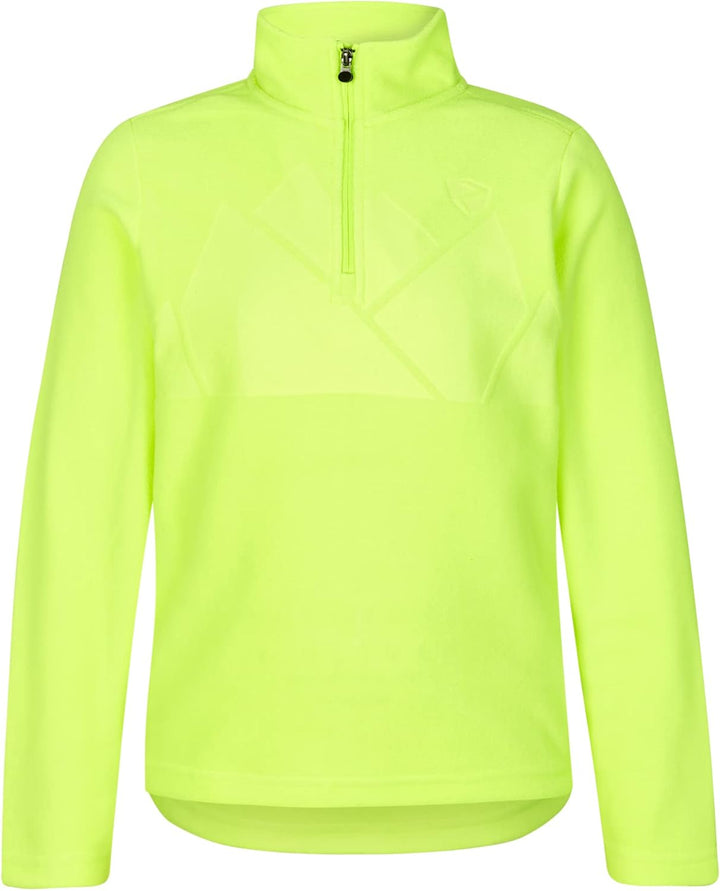 Ziener Unisex Kinder Jonki Skipullover, Skirolli, Funktions-Shirt | Langarm, atmungsaktiv, Fleece (1