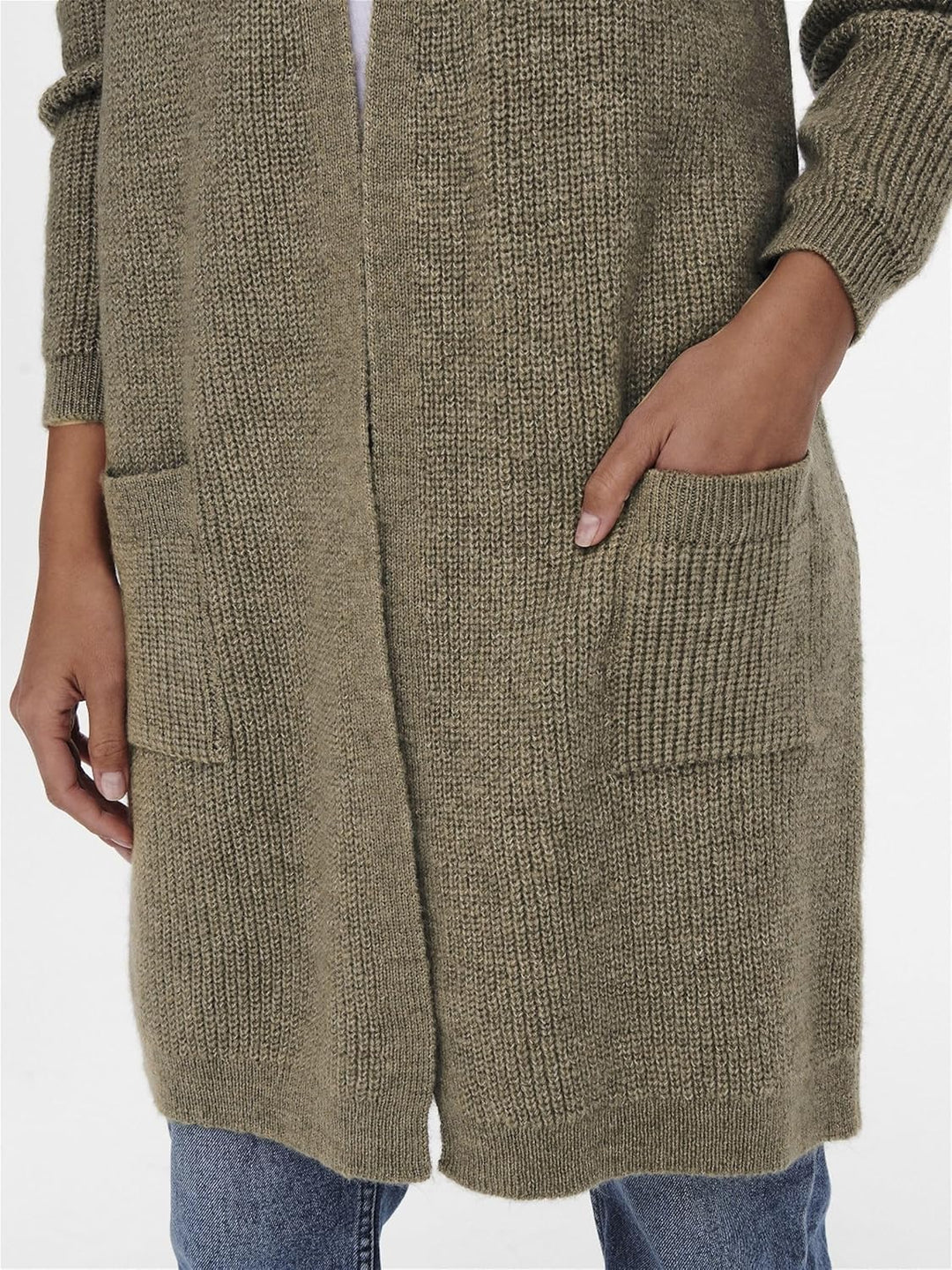 Only Damen Pullover 15179815, Caribou/Detail:w Melange