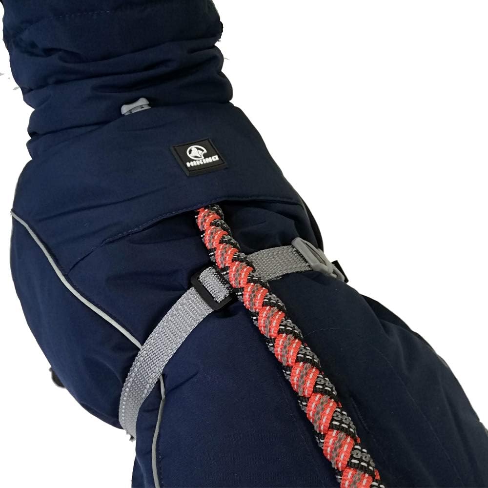 Croci Hiking Hundemantel, wasserdicht, für Hunde, Makalu, wärmeregulierendes Futter, Dunkelblau, 70