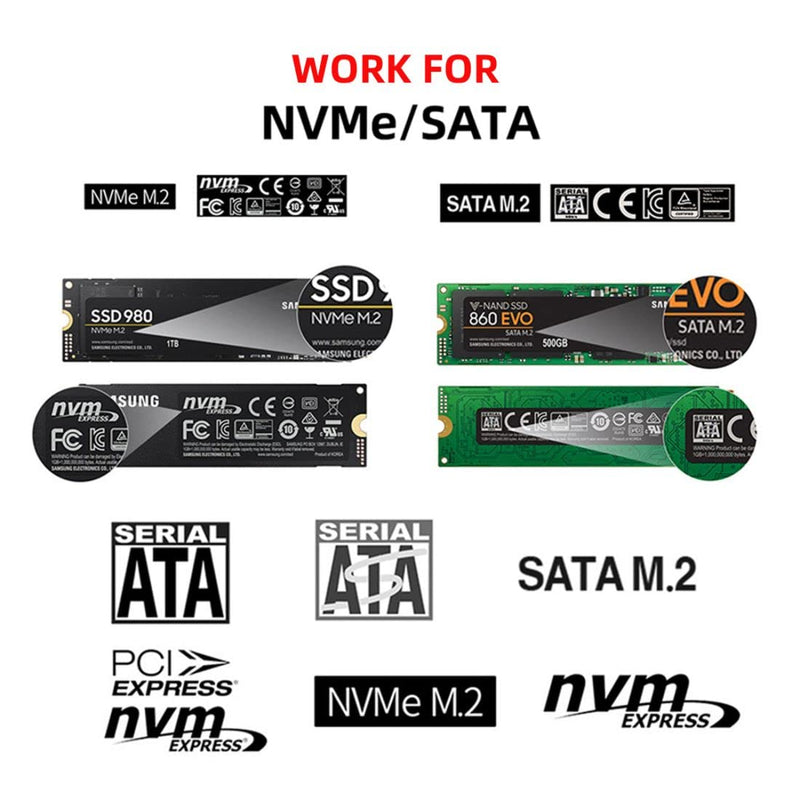 chenyang M.2 NGFF SATA SSD zu SATA ＆ M.2 NVME PCIE SSD zu SFF-8611 8612 OCULINK Adapter für Mainboar