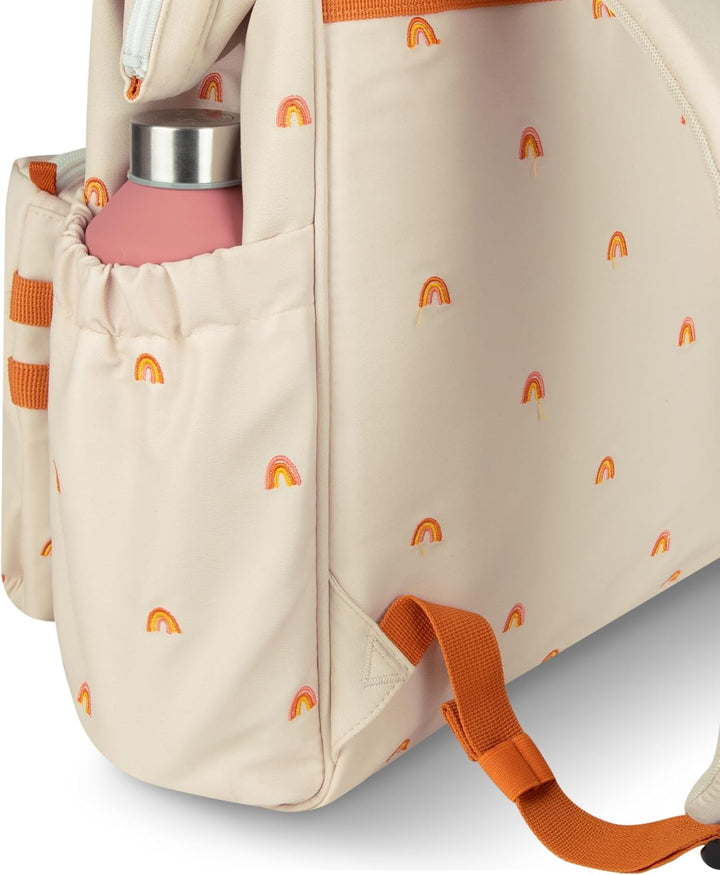 Cabaïa Wickelrucksack - Medium 18L - 3L Isoliertasche, Kinderwagenbefestigungen - Design & Wasserabw