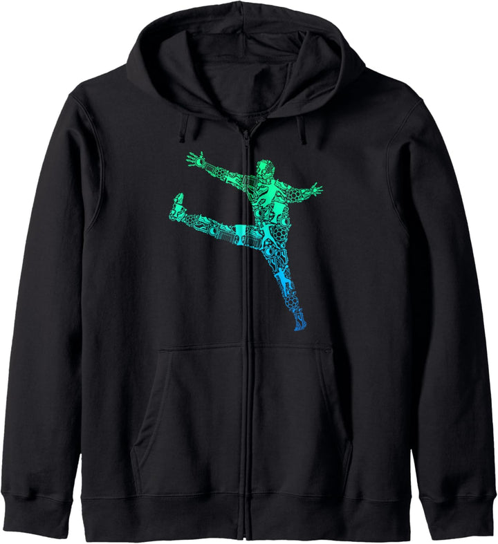 Handball Torwart Handballer Kinder Jungen Männer Kapuzenjacke
