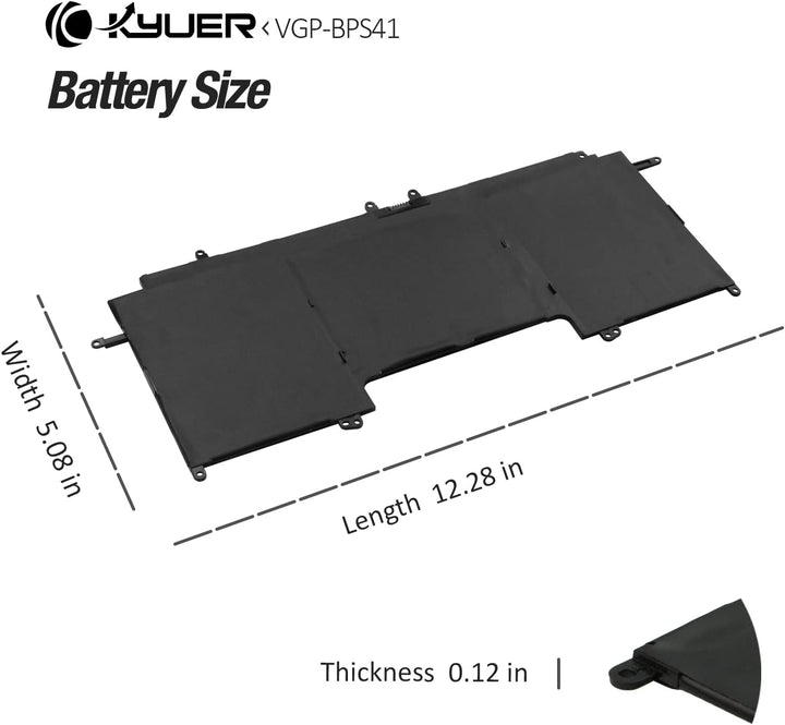 K KYUER VGP-BPS41 Batterie Pour So-ny Vaio Flip 13 SVF13N SVF13N13CXB SVF13N18SCB SVF13N17SCB SVF13N