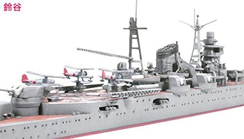 Tamiya 300031343 - WL Japanischer Schwerer Kreuzer Suzuya, Militär-Bausatz 1:700