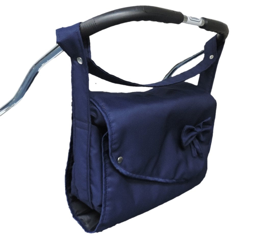 Eichhorn Wickeltasche inklusive Wickelunterlage - Blau Marineblau, Marineblau