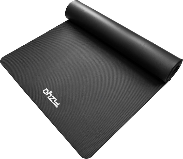 Fizyo Rutschfeste Yogamatte aus NBR-Schaum 190×100×1,5 cm – Extra Grosse Fitness- und Gymnastikmatte