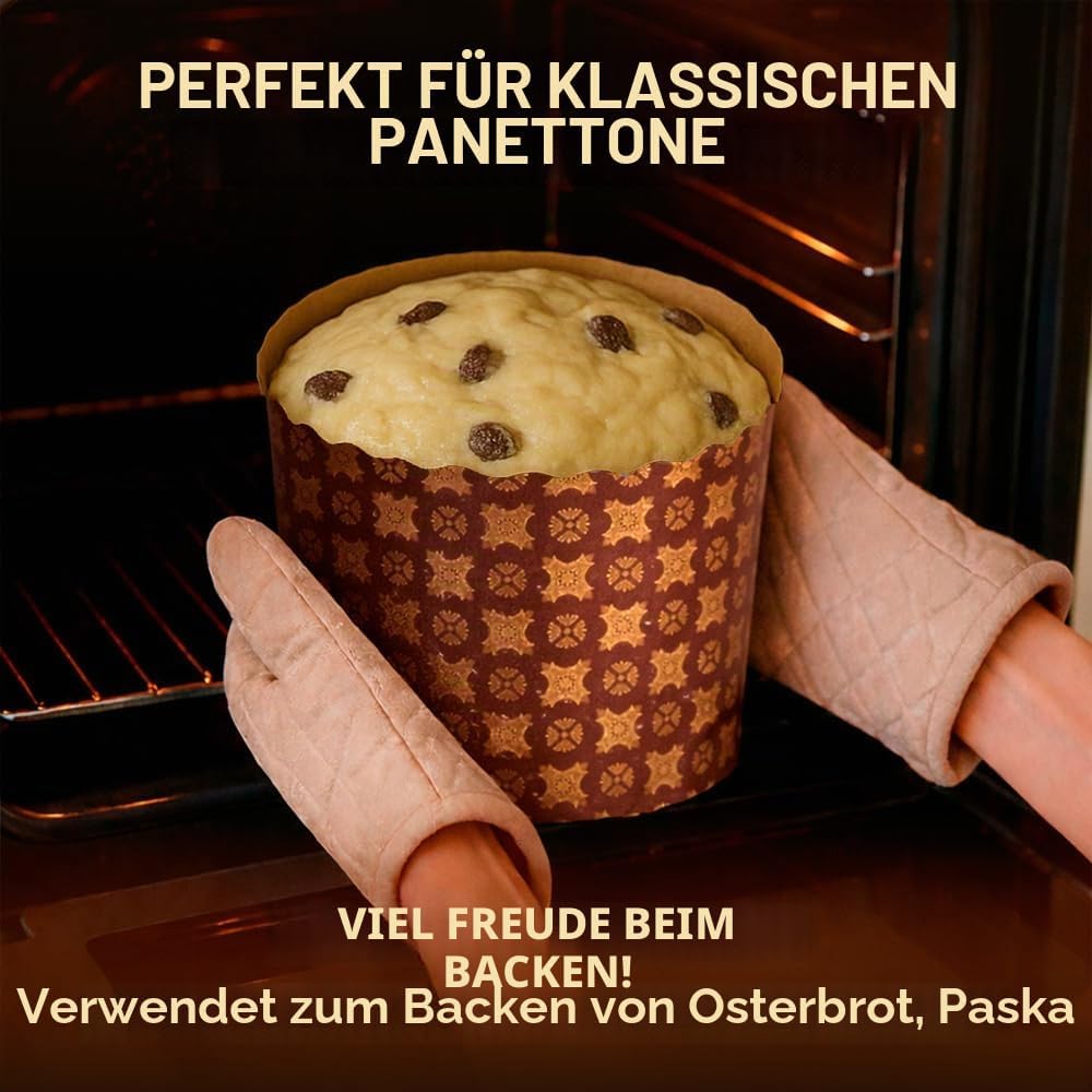Osterbrotformen, Paska-Form, Kulich, Paskha, Pantone, Osterbrot, Papierform, Panettone-Papierform, S