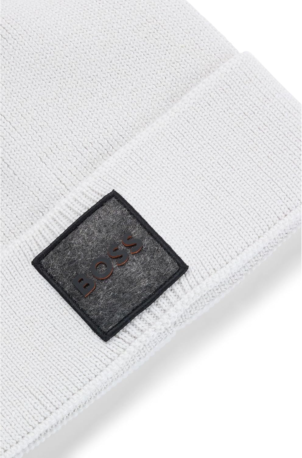 BOSS Herren Mütze Strickmütze Foxxy Einheitsgrösse Light/Pastel Grey57, Einheitsgr&#xF6;&#xDF;e Ligh