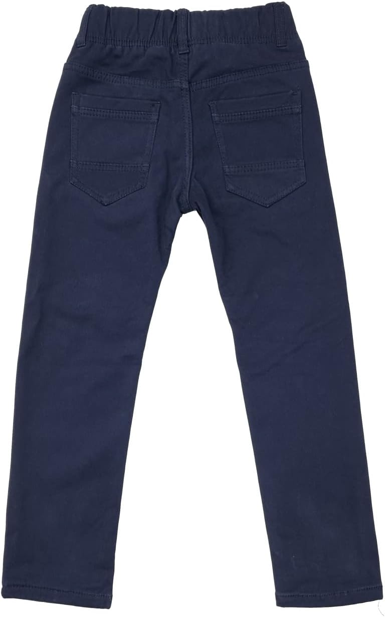 Fashion Boy Thermohose, Winterhose, gefütterte Stretch Hose, JT5872e 122 Dunkel Blau, 122 Dunkel Bla