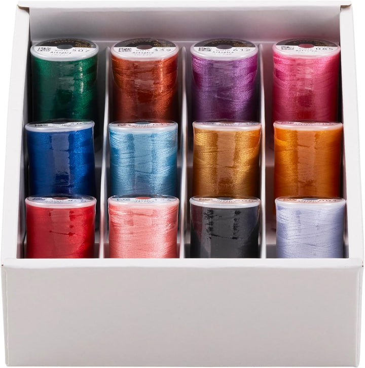 Stickgarn 12 Farben Set ets12