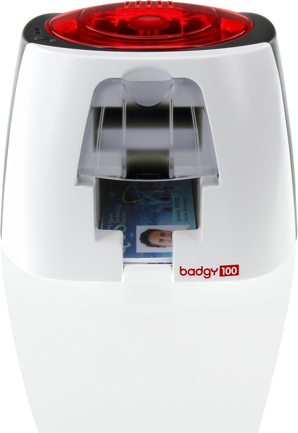 Badgy 100 - Plastikkartendrucker - Farbe, B12U0000RS, 50 Karten
