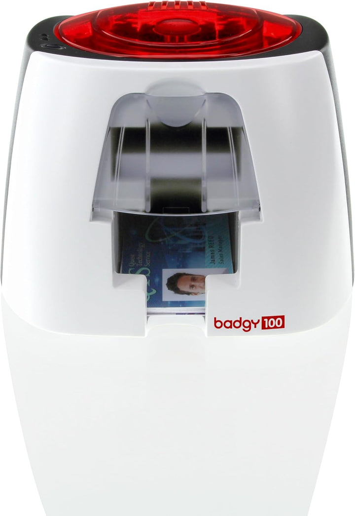 Badgy 100 - Plastikkartendrucker - Farbe, B12U0000RS, 50 Karten