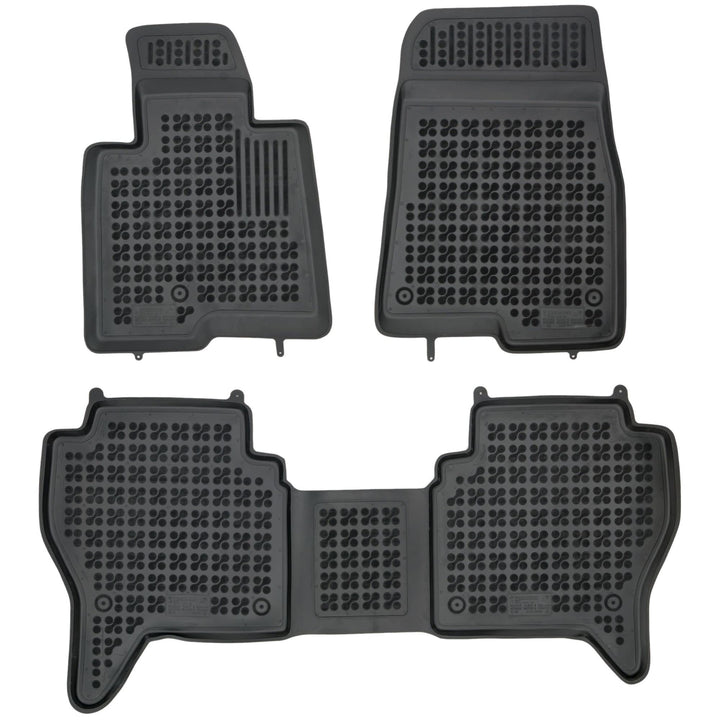 SMK Auto fussmatten gummimatten passt für Mitsubishi Montero III 1999-2006 fussmatten Auto für alle