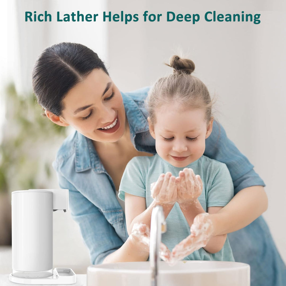 Seifenspender Automatisch Schaum Dispenser Elektrisch: YISH Weiss Elektrischer Seifenspender mit Sen