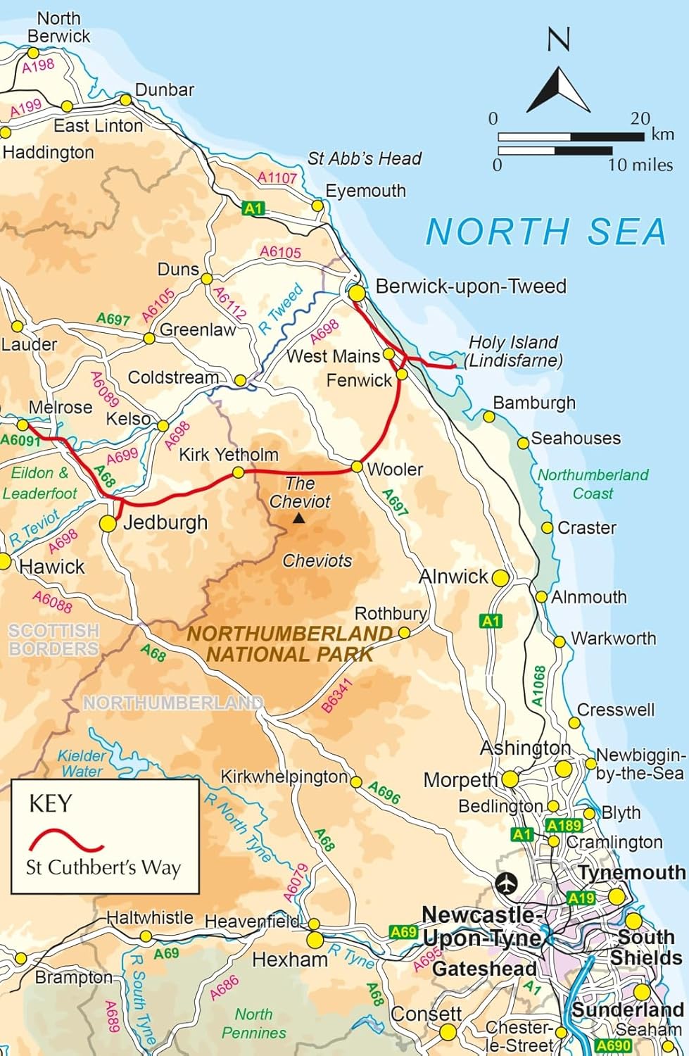 Walking St Cuthbert&