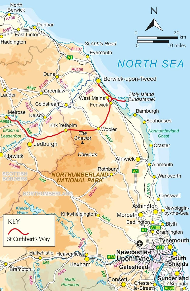 Walking St Cuthbert&