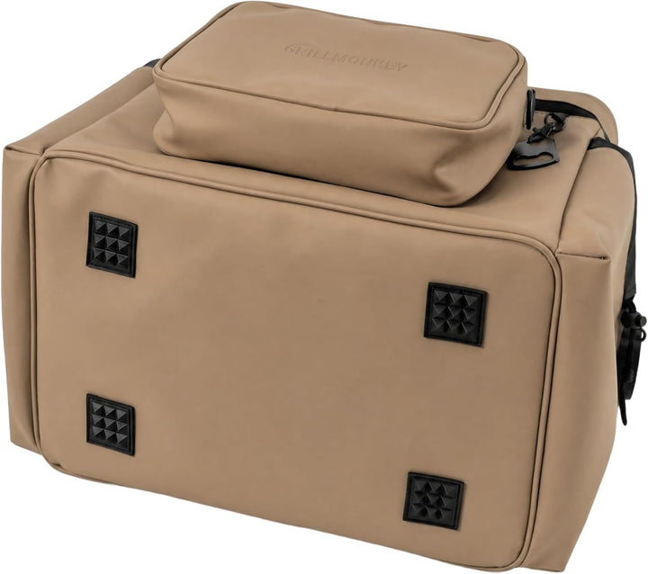 Kühltasche 40L mit Abnehmbarer Fronttasche, auslaufsichere Thermotasche mit Flaschenöffner, isoliert