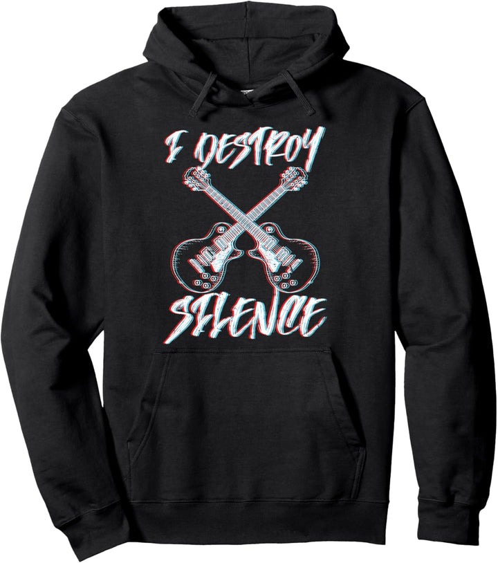Gitarren Shirt Herren Gitarrist Geschenk Gitarren-Spieler Pullover Hoodie