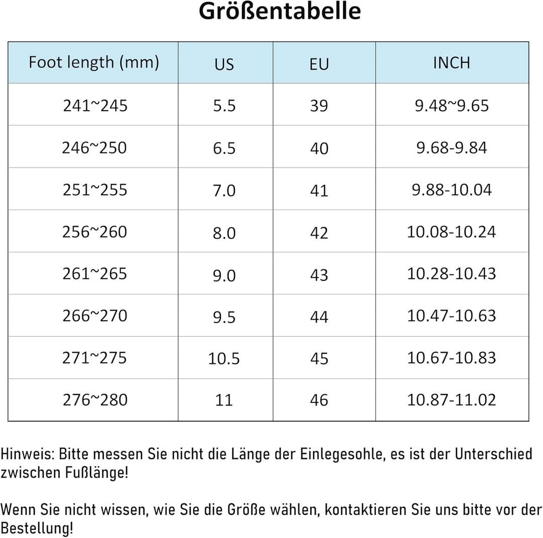 EGMPDA Schuhe Herren Sneaker Laufschuhe Turnschuhe Sportschuhe Herren Laufschuhe Outdoor Fitness Gym