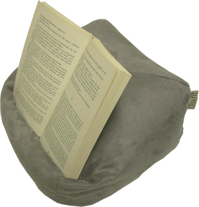 LESEfit soft Buchkissen Lesekissen – frei formbarer Buchhalter für Bett - Handgefertigt aus Antiruts