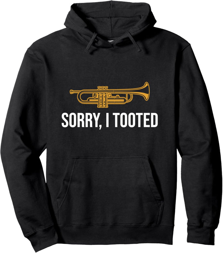 Trompeter Outfit für Trompetenspieler Musikkapelle, Trompete Pullover Hoodie