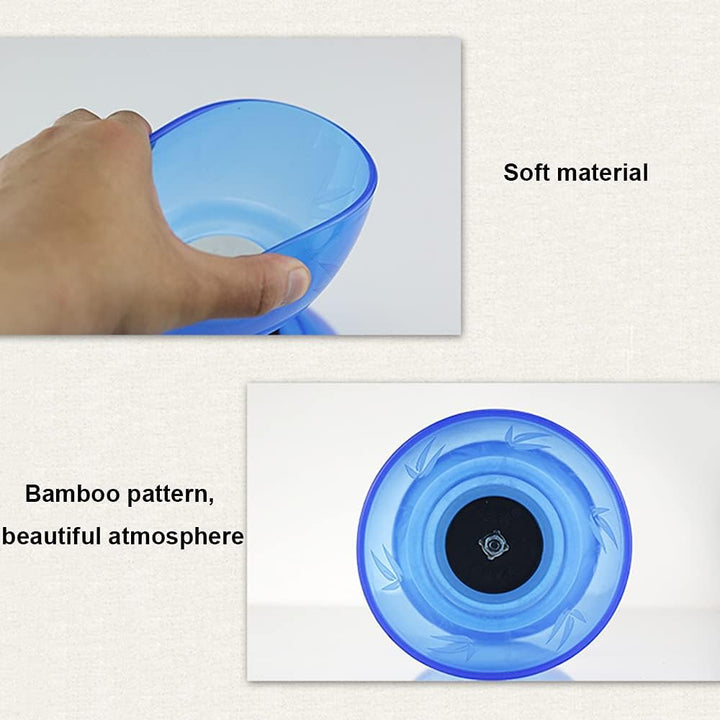 SagaSave Dreifachlager-Yoyo Diabolo Spielzeug mit professioneller Stange, langlebige transparente Be
