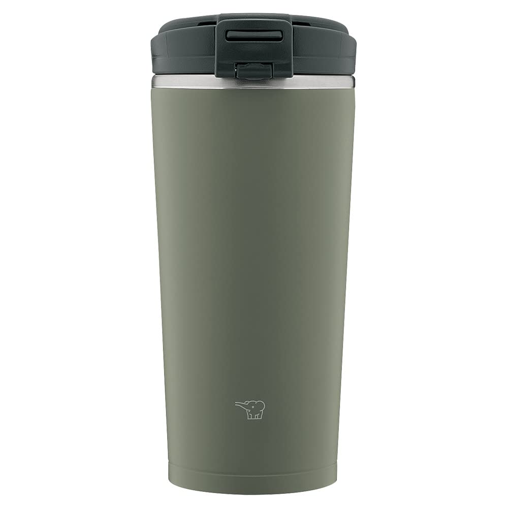 Zojirushi Edelstahl-Tragetasse, 325 ml, Waldgrau 300 ml Waldgrau, 300 ml Waldgrau