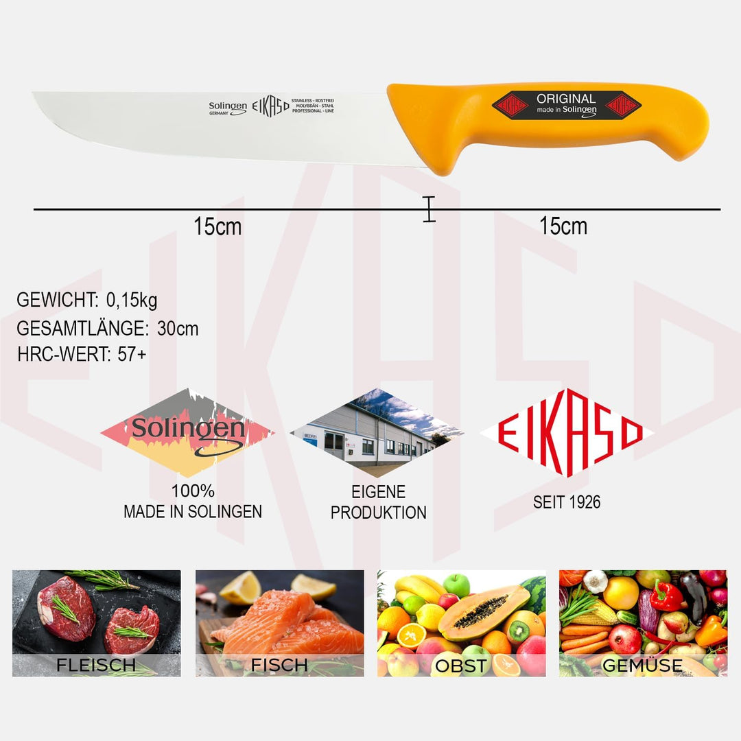EIKASO SOLINGEN Geflügel/Ausbeinmesserset, 2tlg, von Profis - für Profis und Privat, 1.4116 Molybdän