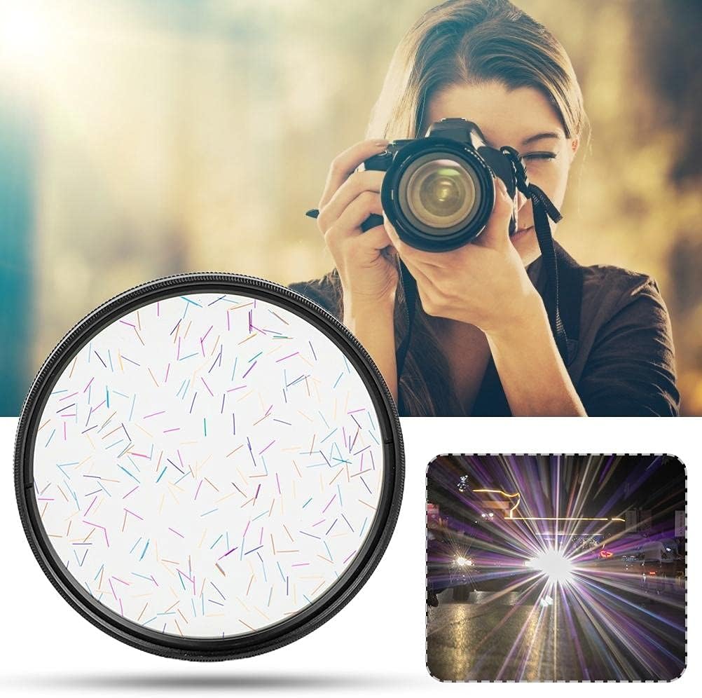 Prismen Linse Filter Spezial Effekt Objektiv Filter Buntes Sternenlicht Gebürstet Anamorphe Objektiv