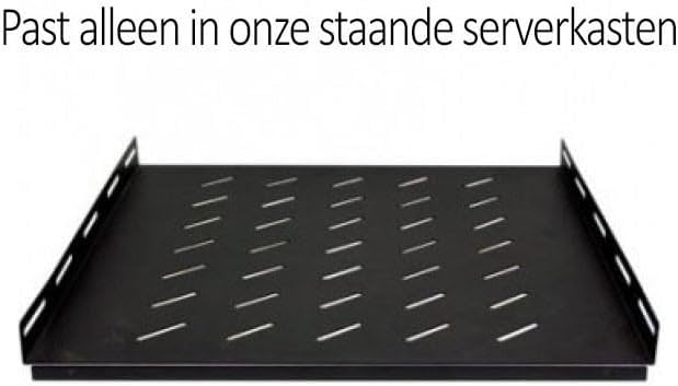 DSIT 19 Zoll Fachboden für 600mm Tiefe Serverschränke - 1 HE - Traglast 60 kg, 350mm tief