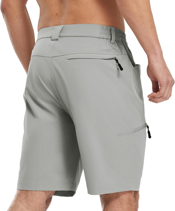 Kurze Hosen Herren Wanderhose Cargo Shorts Wasserabweisend Leichte Atmungsaktiv Outdoorhose Sommer S
