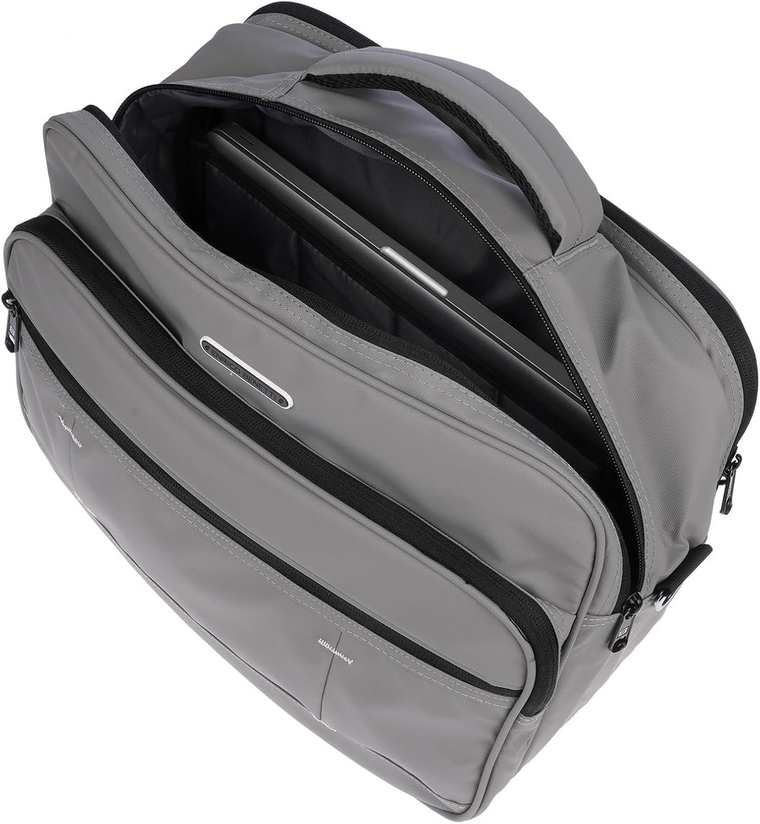Christian Wippermann XXL Herren Umhängetasche Flugbegleiter Tasche Messenger Arbeitstasche 17 Zoll L