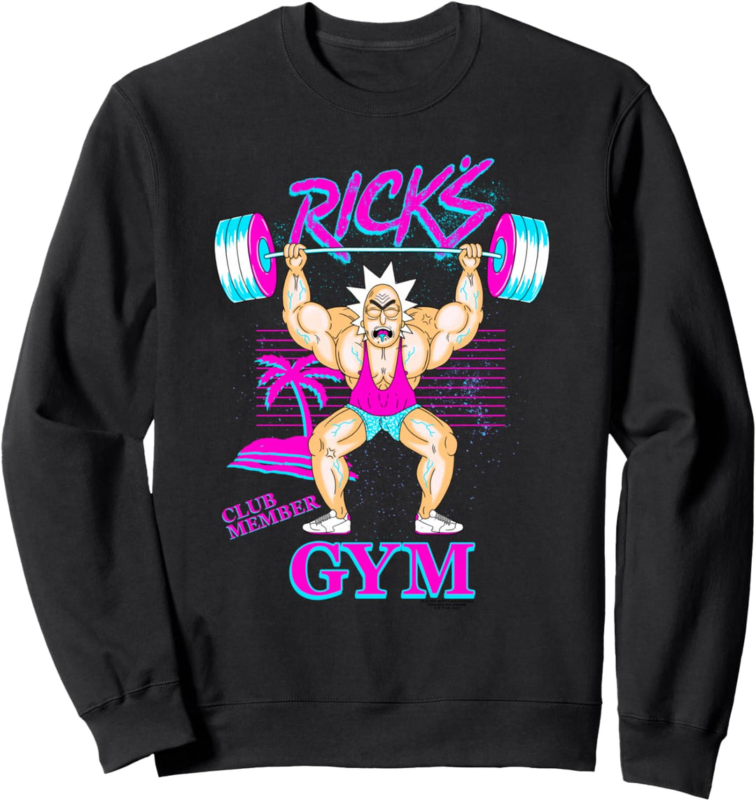 Rick and Morty Rick's Gym Sweatshirt