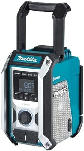 Makita DMR114 Akku-Baustellenradio Bluetooth türkis Hi-Fi Subwoofer IP65 USB