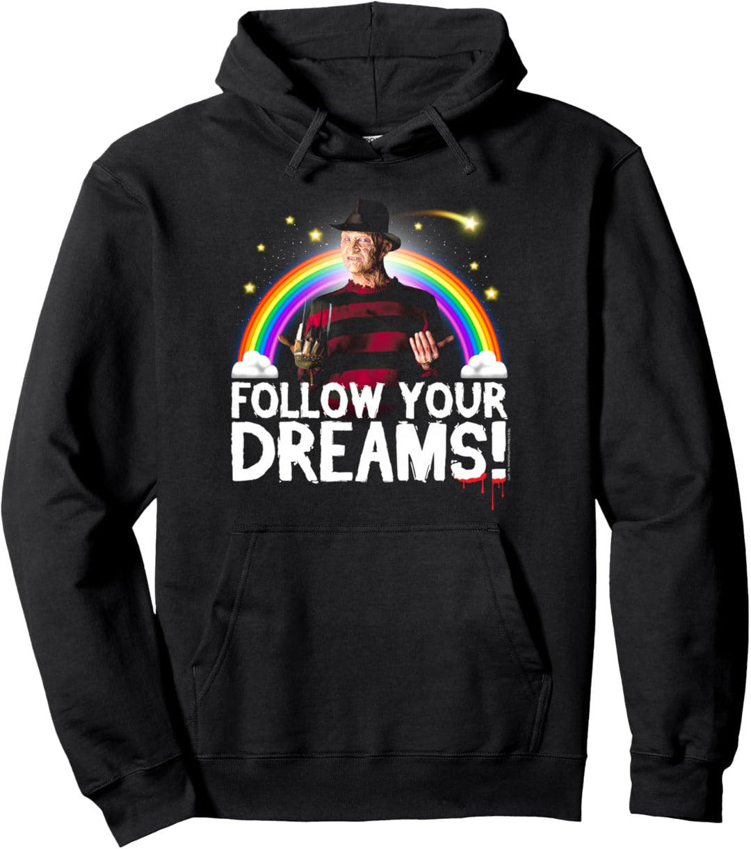 Nightmare on Elm Street Freddy Follow Dreams Pullover Hoodie