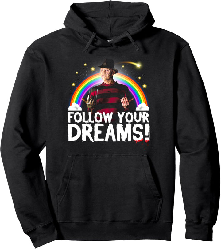 Nightmare on Elm Street Freddy Follow Dreams Pullover Hoodie