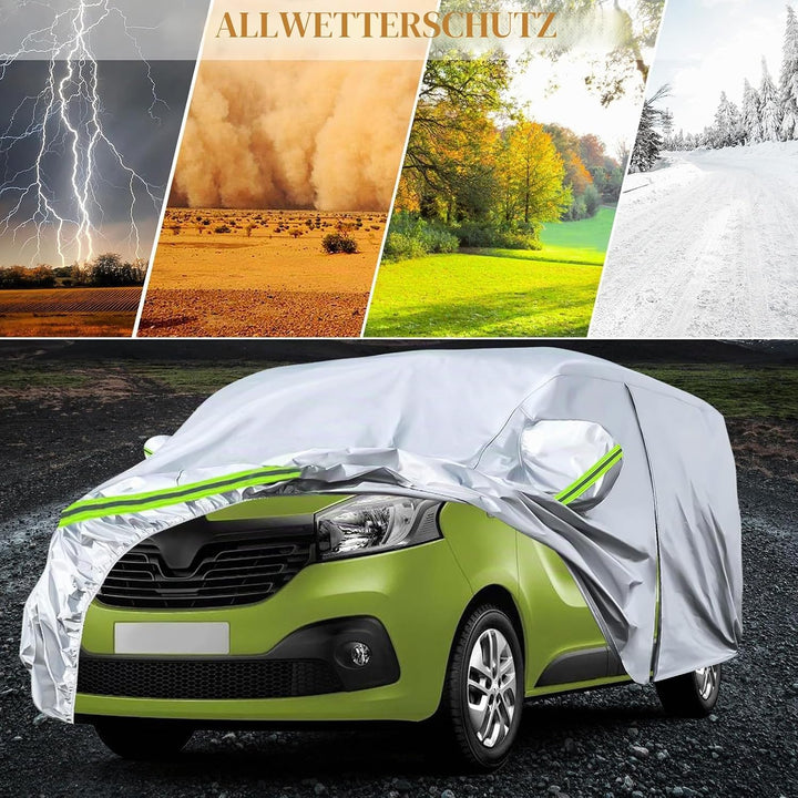 Autoschutzhülle Auto Abdeckung Geeignet für Renault Trafic 2010-2023, SWB Autoabdeckung Auto Abdeckp